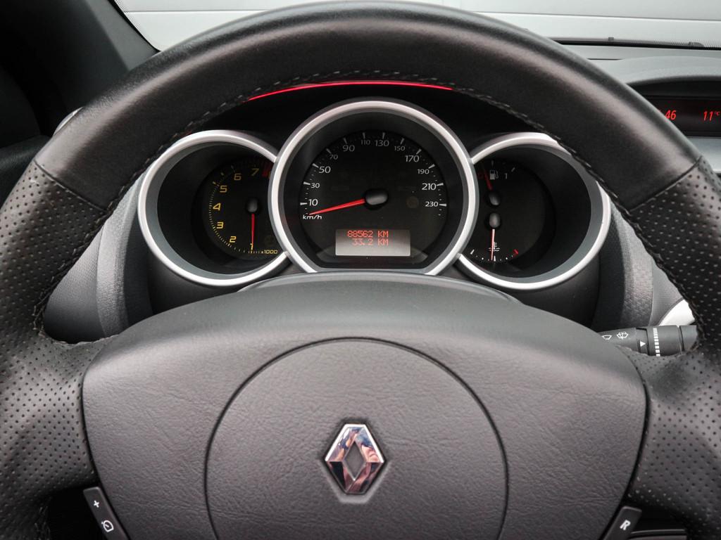 Renault Wind 1.2 TCE Collection | Clima | Cruise | Leer | 17, Voorwielaandrijving, Euro 5, 101 pk, Zwart