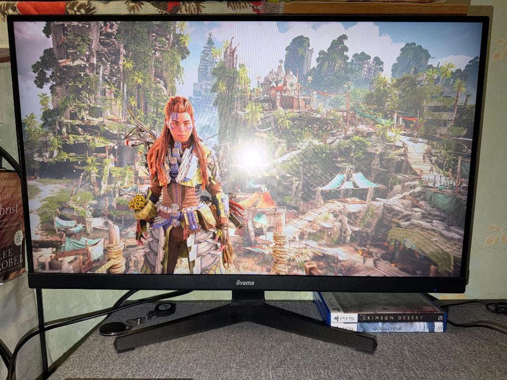 iiyama G-MASTER G2770QSU-B6 (met bon en garantie), Iiyama G-master, IPS, Zo goed als nieuw, Minder dan 1 ms