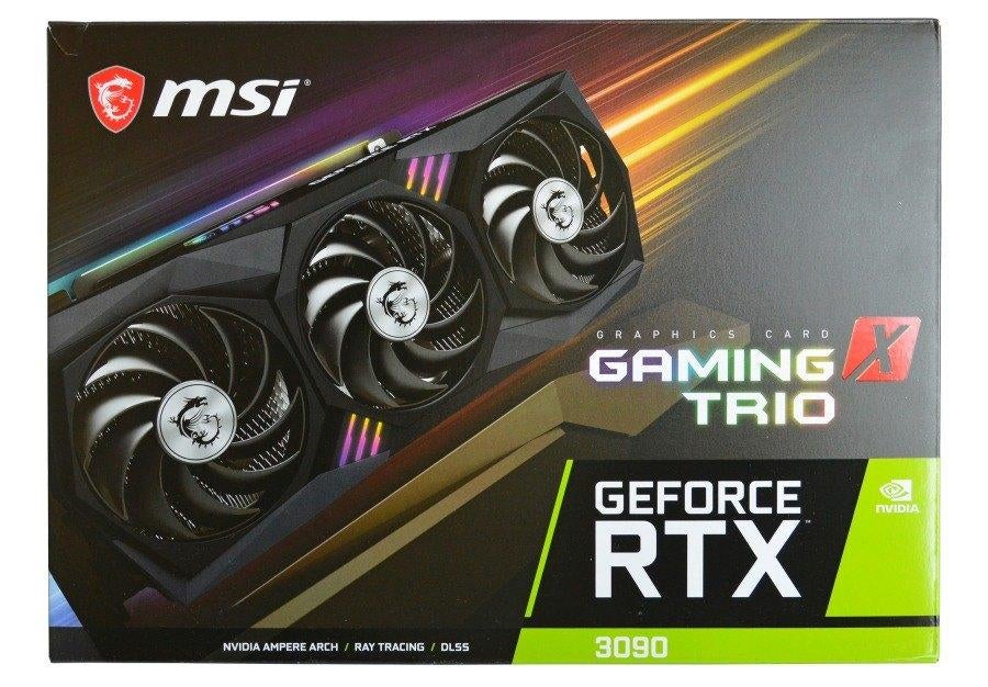 MSI GeForce RTX 3090 Gaming X Trio, Gebruikt, Verzenden, GDDR6, PCI-Express 4