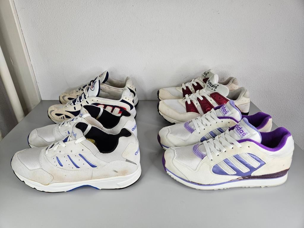 Partij Adidas 4 paar Vintage 90's in 1 koop, Overige kleuren, Adidas, Ophalen of Verzenden, Sneakers of Gympen