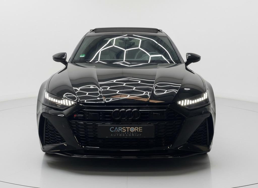 Audi RS7 Sportback 4.0 TFSI quattro PANO KERAMISCH B&O, Auto's, Audi, Automaat, Gebruikt, Zwart, Leder