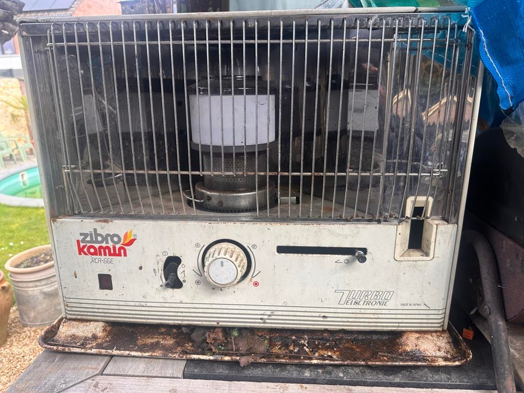 Zibro Kamin RCA66E petroleumkachel, Huis en Inrichting, Kachels, Ophalen, Gebruikt, Overige brandstoffen, Petroleumkachel