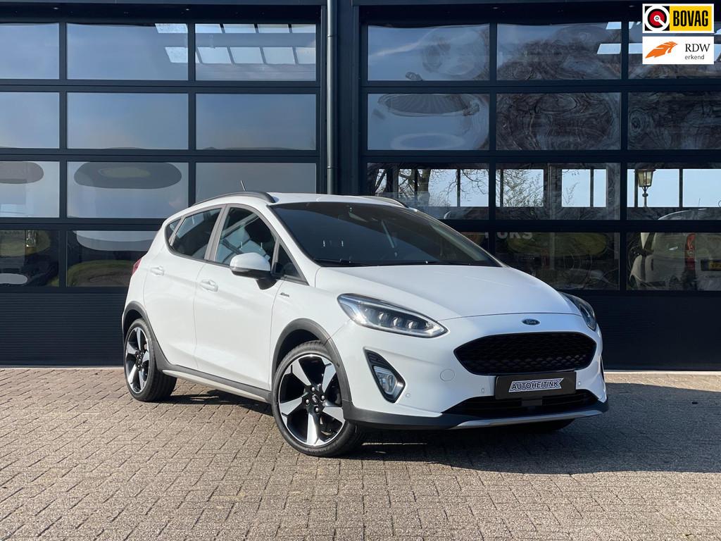 Ford Fiesta 1.0 EcoBoost Titanium X, Auto's, Voorwielaandrijving, Gebruikt, Zwart, 95 pk