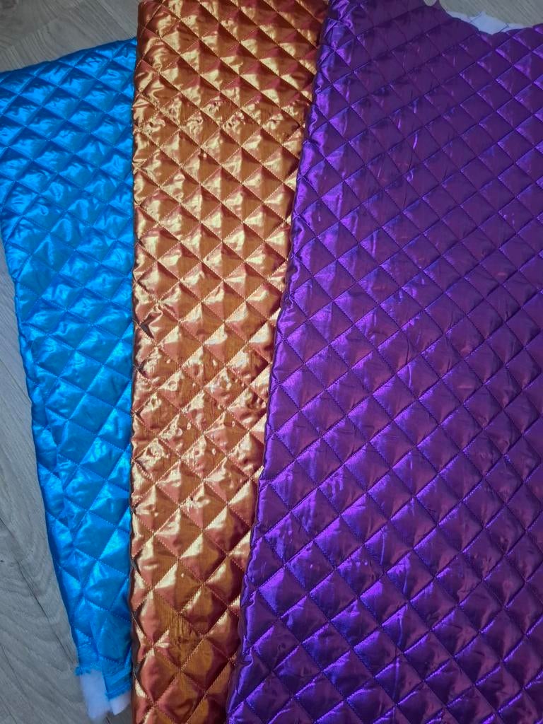 Galaxy Gewatteerde Stoffen - 3 Stuks, Hobby en Vrije tijd, Stoffen en Lappen, Overige kleuren, Nieuw, Ophalen of Verzenden, 30 tot 120 cm