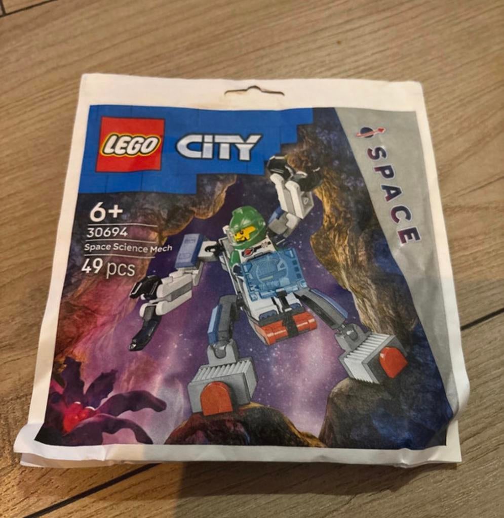 Lego city space zakje in verpakking ongeopend, Ophalen of Verzenden, Zo goed als nieuw