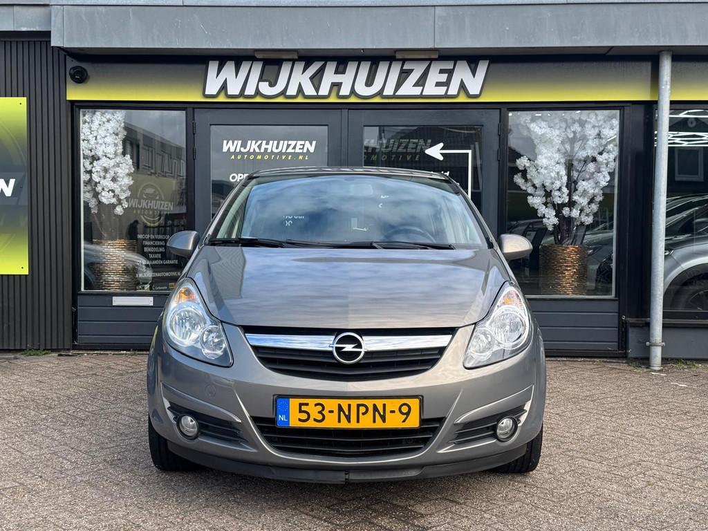 Opel Corsa 1.2-16V '111' Edition met Airco ! 16 Inch ! Cruis, Voorwielaandrijving, Euro 5, Gebruikt, Zwart