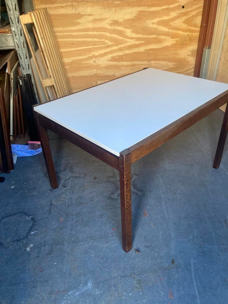 Pastoe uitschuifbare tafel 120-175x85, Ophalen, Zo goed als nieuw