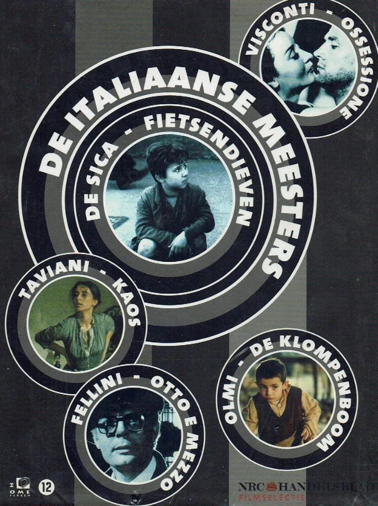 De Italiaanse meesters - Fellini- Olmi - Taivani etc, Cd's en Dvd's, Dvd's | Filmhuis, Verzenden, Boxset, Italië, Zo goed als nieuw