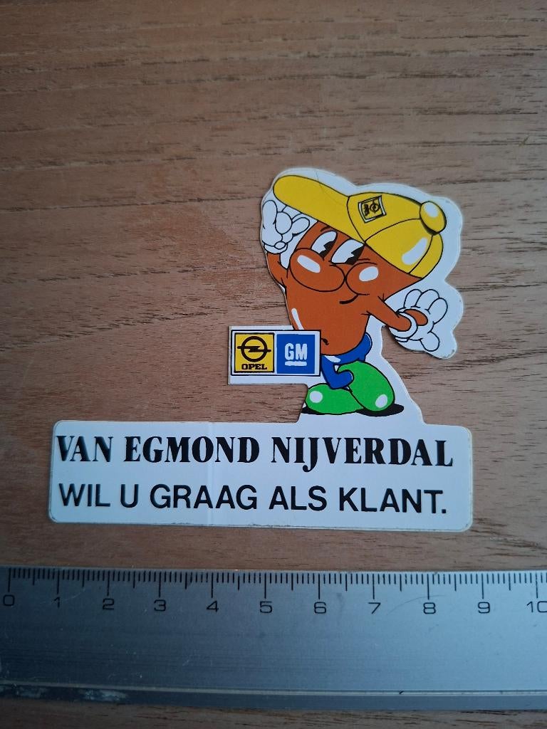 Sticker Opel, Ophalen of Verzenden, Zo goed als nieuw, Auto of Motor