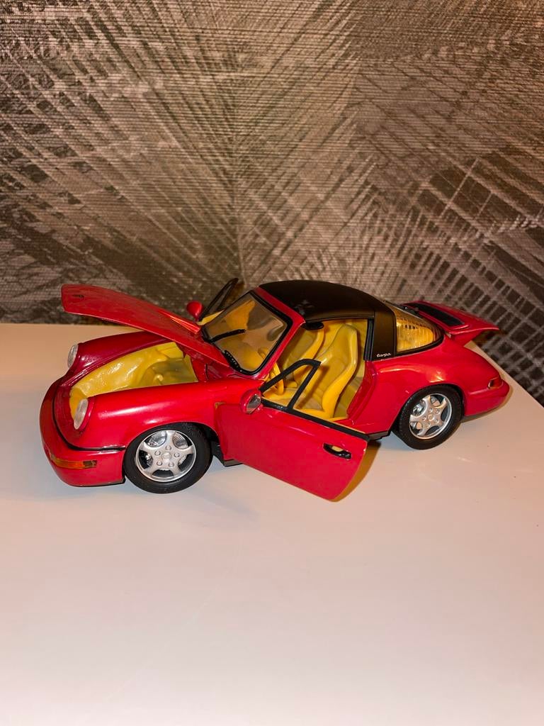 Porsche 911 Carrera 2 Modelauto, Ophalen, Zo goed als nieuw, Auto, Overige merken