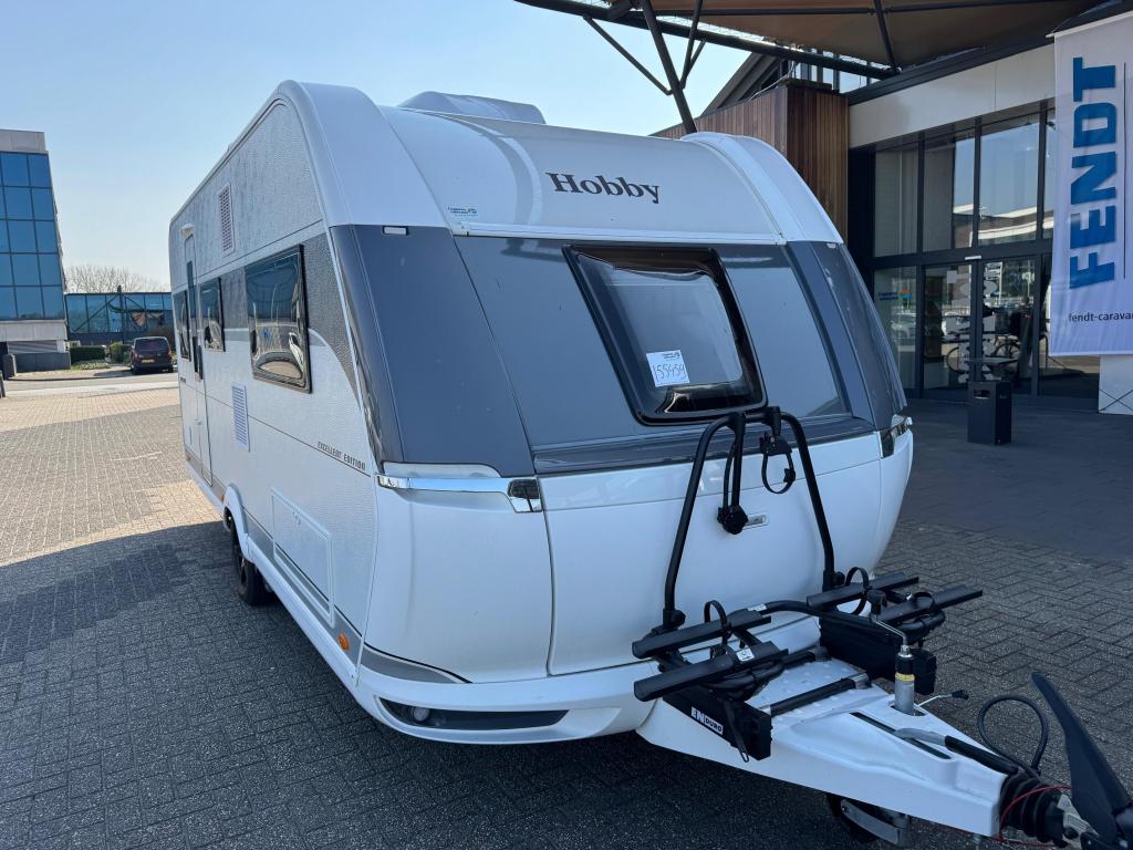 Hobby Excellent Edition 495 UL 2024 Mover,Airco,Tent!!!, Caravans en Kamperen, Caravans, Schokbreker, Standaardzit, Hobby, Overige typen