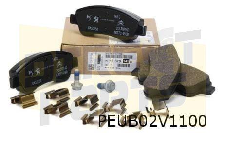 Citroën / DS / Peugeot (4/06-) remblokset voorzijde Originee, -, -, Nieuw, Ophalen of Verzenden