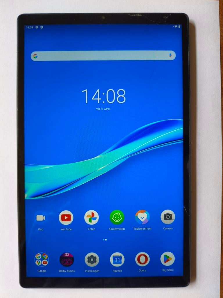 Lenovo Tab M10 FHD Plus - Scherm beschadigd, werkt goed, Computers en Software, Android Tablets, 10 inch, Gebruikt, Ophalen of Verzenden
