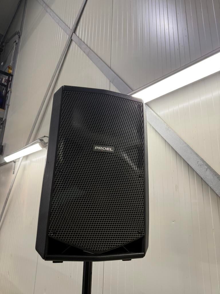 2x Actieve Proel Flash12HA speaker, Audio, Tv en Foto, Luidsprekers, Overige merken, Overige typen, Ophalen of Verzenden, Zo goed als nieuw