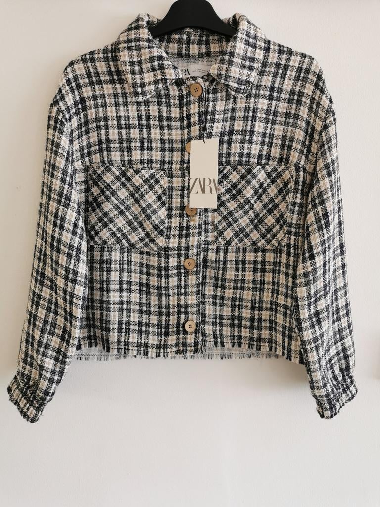 ZARA geruit jasje mt. M, Maat 38/40 (M), Overige kleuren, Verzenden, Zara