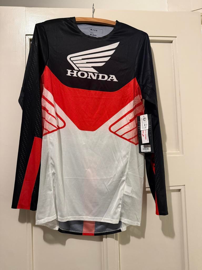 Fox Honda Flexair Cross Shirt Maat M, Ophalen of Verzenden, Nieuw, Maat 48/50 (M), Zwart