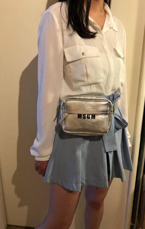 Leer heuptas - MSGM, Sieraden, Tassen en Uiterlijk, Tassen | Damestassen, Verzenden, Nieuw, Overige kleuren, Overige typen