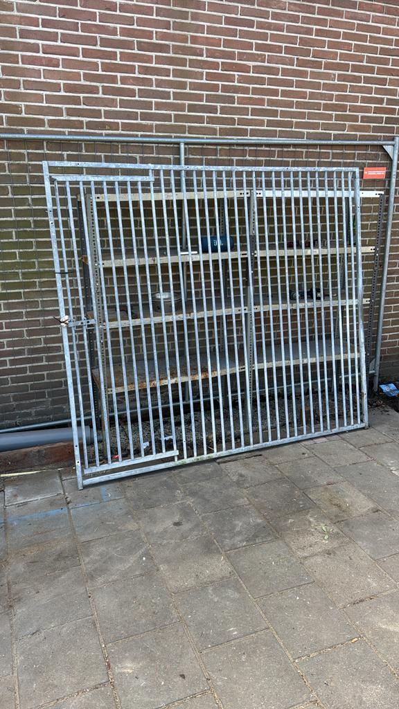 Kenneldeel kennelpaneel kennel met deur, Dieren en Toebehoren, Ophalen of Verzenden, 110 cm of meer, 100 cm of meer