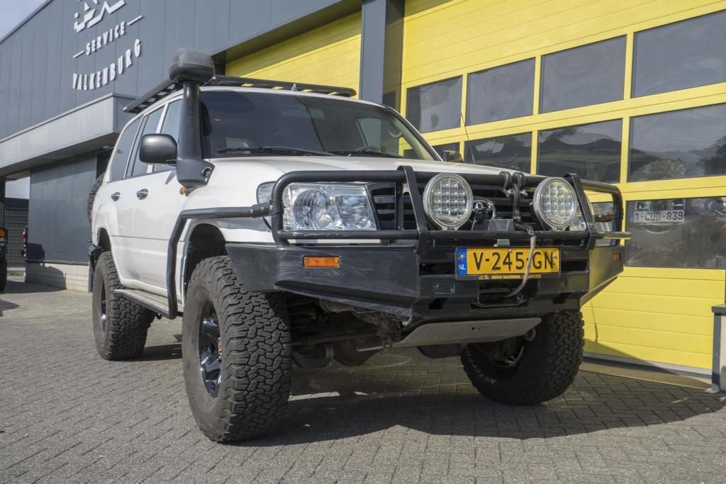 Toyota Land cruiser HZJ 105 4.2 Diesel Airco, Stof, Gebruikt, 4164 cc, Bedrijf