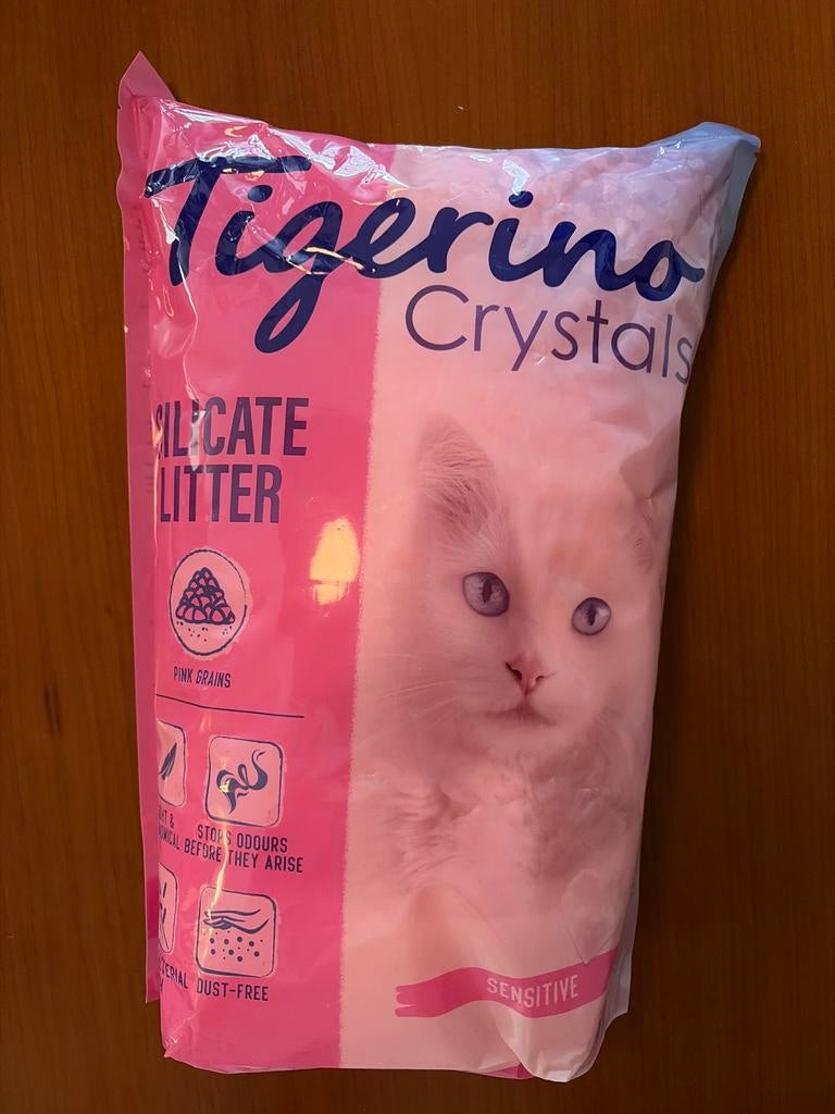 Tigerino Crystals 5 liter kattebakvulling, Ophalen of Verzenden, Nieuw