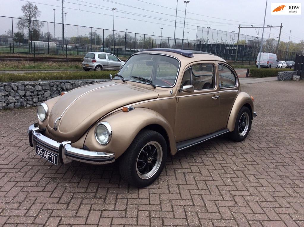 Volkswagen Kever 1303 LS - Vouwdak - NL Auto - Trekhaak, Achterwielaandrijving, Gebruikt, Beetle (Kever), 1600 cc