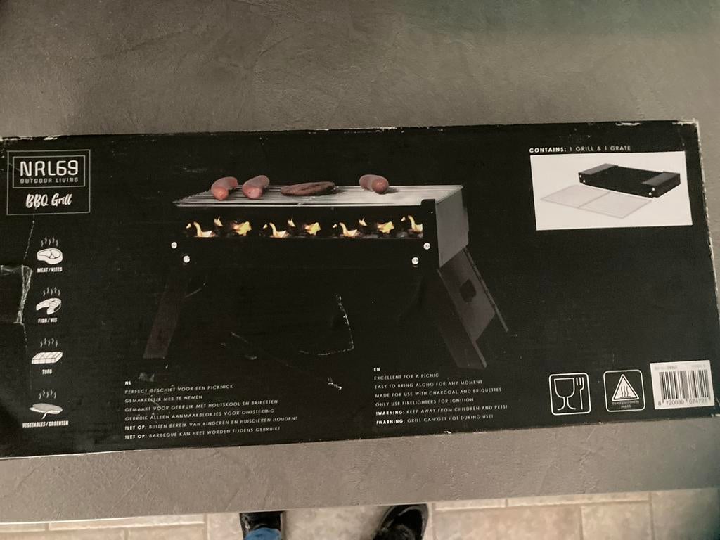 Tafel BBQ grill Norlander 69 nieuw in verpakking, Ophalen of Verzenden, Nieuw