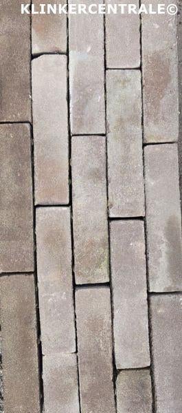 20m2 bruin mangaan gebakken klinkers waalformaat straatstene, Bij dit gebruikte product niet te achterhalen, Gebruikt, Verzenden