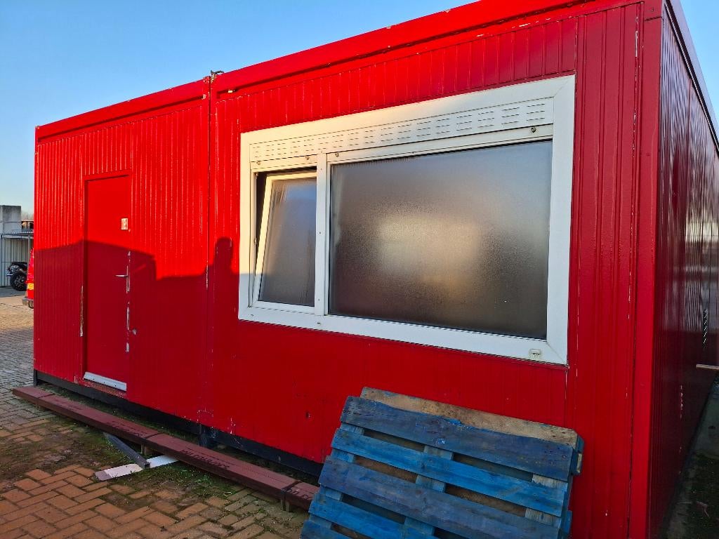 Kantoorunit 6x6 meter, Ophalen, Gebruikt