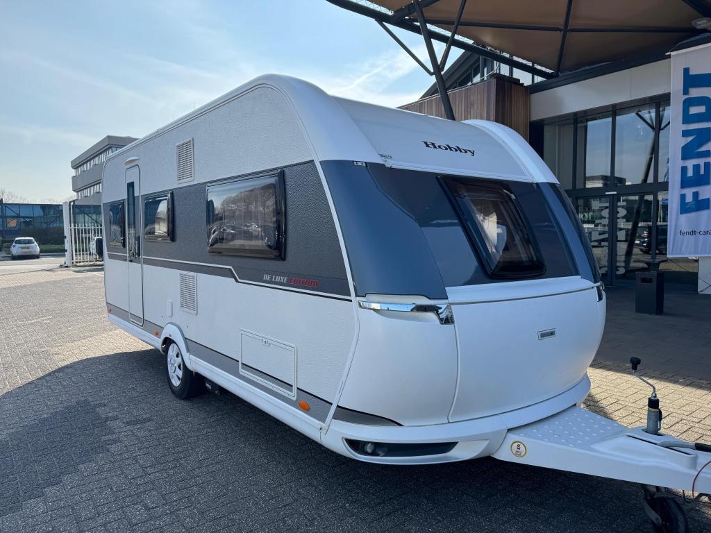 Hobby De Luxe Edition 495 UL 2018 MOVER + VOORTENT!!!, Standaardzit, Hobby, Overige typen, Bedrijf