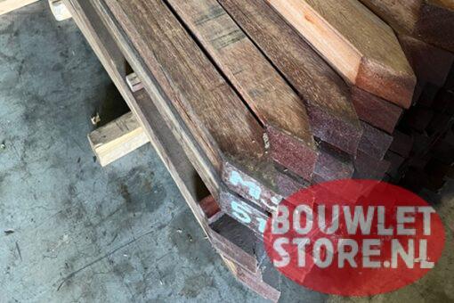 Hardhouten palen | tuinpalen | 65 x 65 mm | tuinhout | piket, Tuin en Terras, Palen, Nieuw, Ophalen of Verzenden, Hardhout