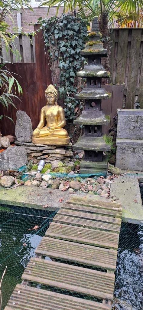 Tuin ornamenten oosters diverse afmetingen, Ophalen of Verzenden, Gebruikt, Hardsteen, Overige typen