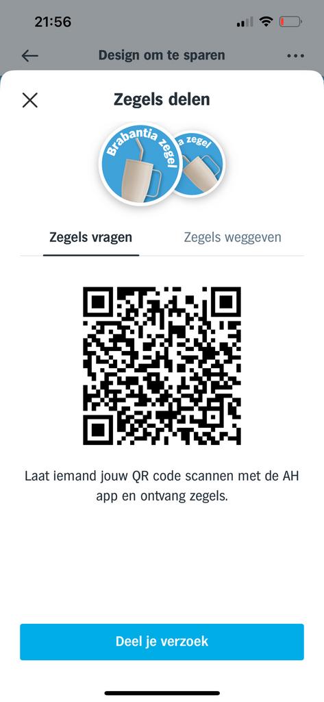 Gezocht: Gratis AH Brabantia zegels voor mijn uitzet, Albert Heijn, Ophalen of Verzenden