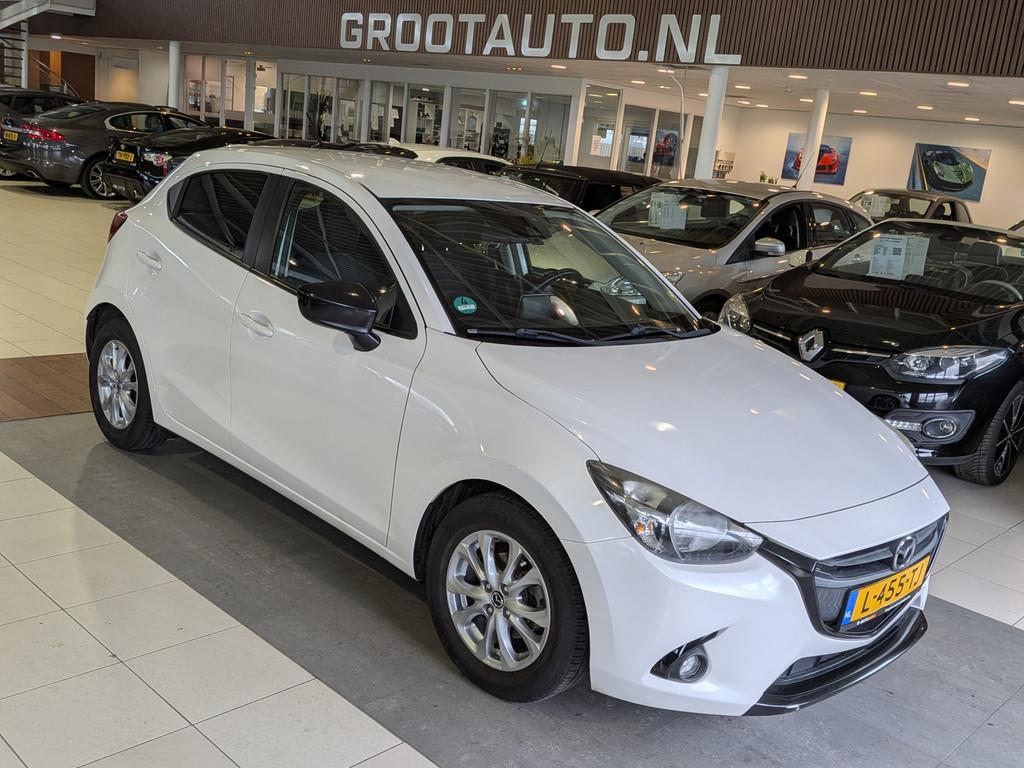 Mazda 2 1.5 Skyactiv-G GT-M Airco, Cruise Control, Stuurbekr, Voorwielaandrijving, Stof, Gebruikt, 4 cilinders