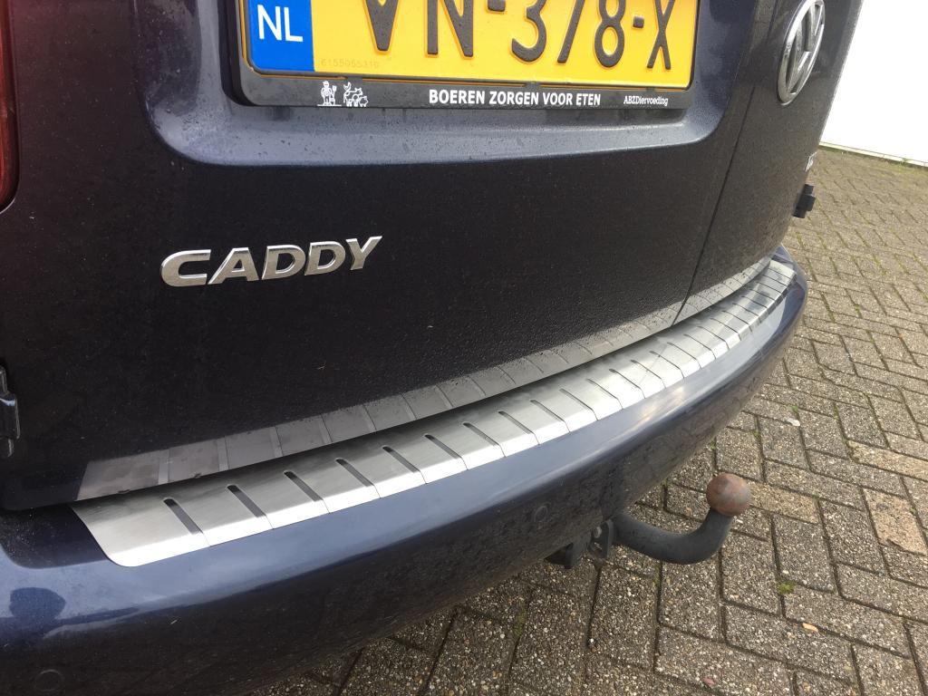 VW Caddy MK IV achterbumper-plaat, Auto diversen, Tuning en Styling, Niet ingevuld, Niet ingevuld, Niet ingevuld