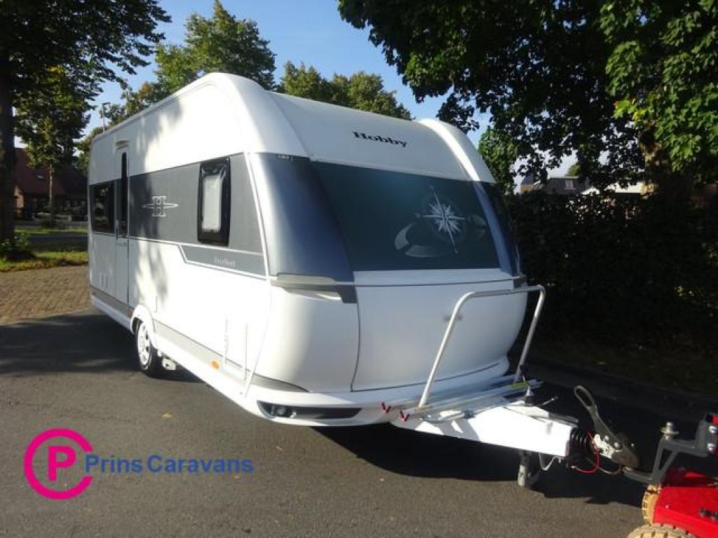 Hobby Excellent 495 UFE Met Mover en Airco, Hobby, Bedrijf, Schokbreker, Tot en met 4