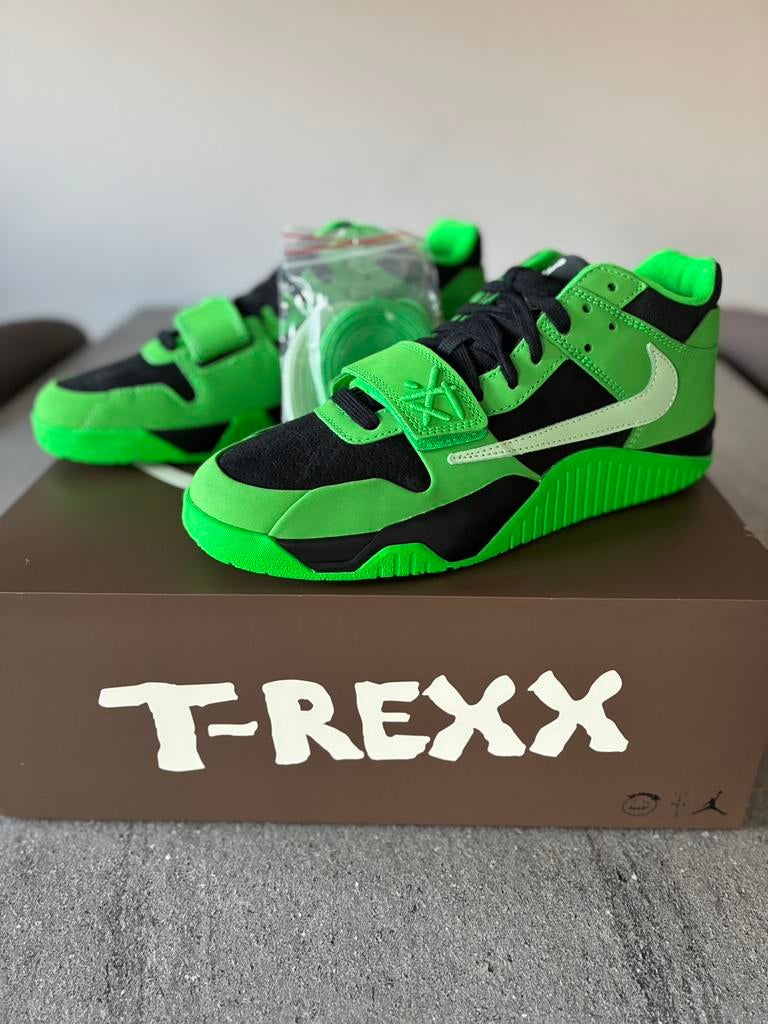 Nike - Jordan Travis Scott CJ1 T-Rexx, Kleding | Heren, Schoenen, Overige kleuren, Verzenden, Nieuw, Sneakers of Gympen