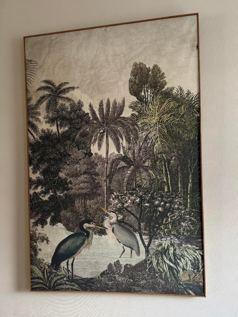 Schilderij op doek, Ophalen, Zo goed als nieuw, Schilderij, 75 cm of meer