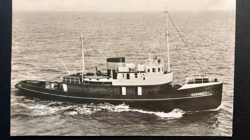 sleepboot Smit & Co  GOEREE  1953-1956, Ophalen of Verzenden, Zo goed als nieuw, Kaart, Foto of Prent