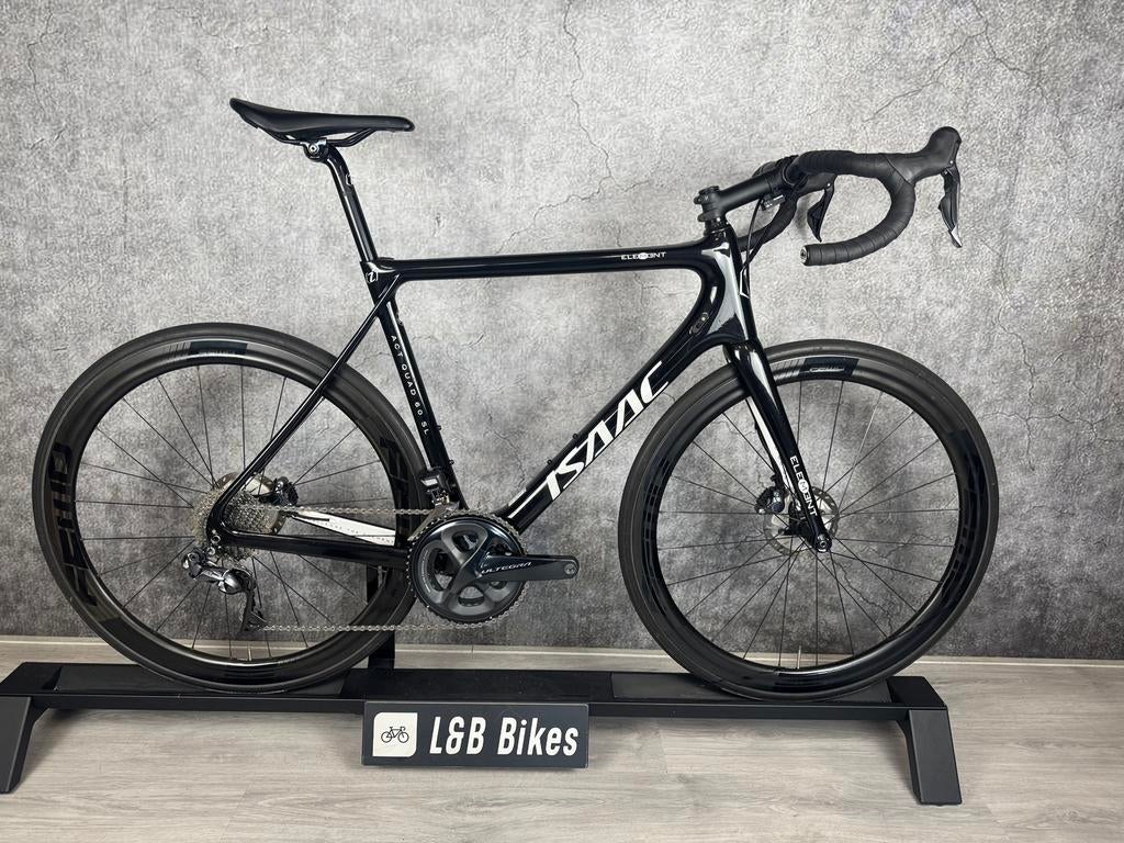 Isaac Element Full Carbon Ultegra Di2 2x11 FFWD & powermeter, Overige merken, Element, Gebruikt, Carbon