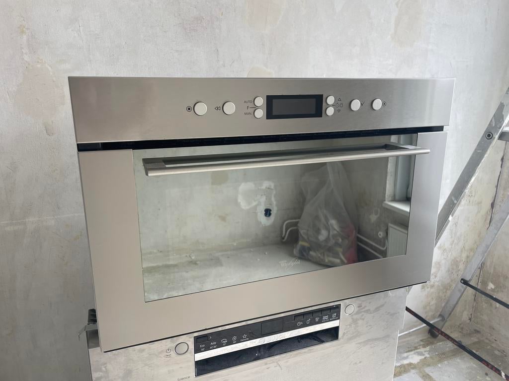 Whirlpool microgolfoven AMW 755/IX, 45 tot 60 cm, Oven, Ophalen of Verzenden, Zo goed als nieuw