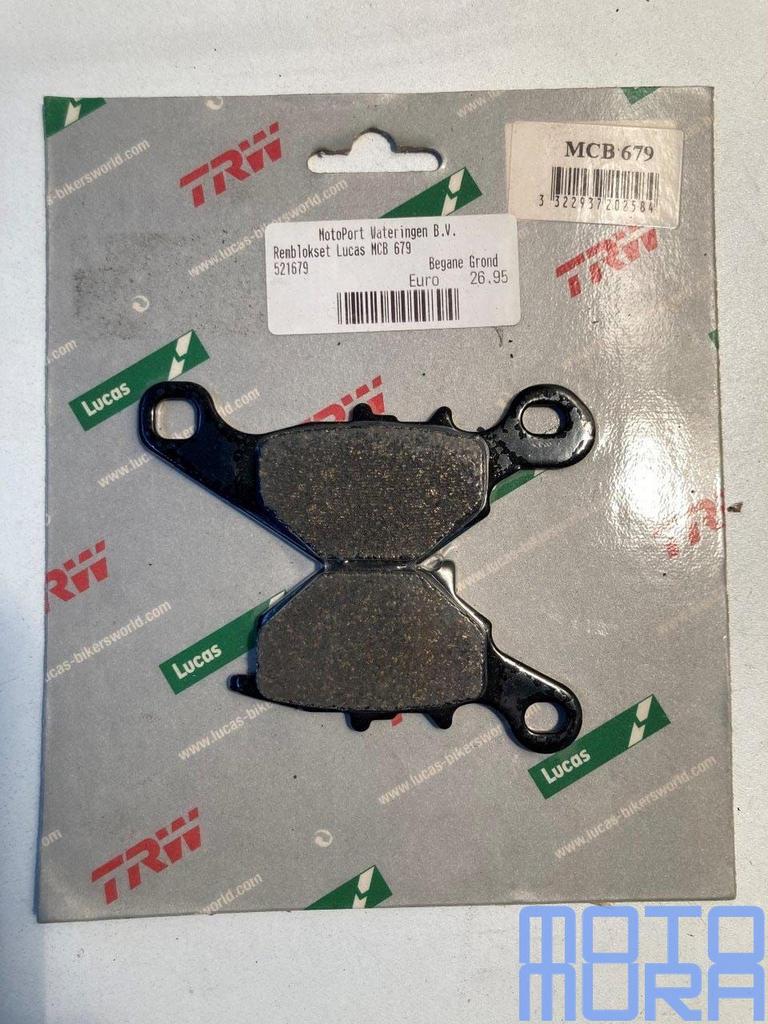 TRW MCB679 remblokken set Kawasaki KLX 125 2003 - 2006 Suzuk, -, -, Nieuw, Ophalen of Verzenden