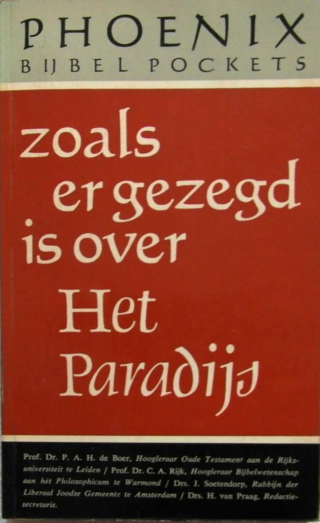 Zoals er gezegd is over – Het Paradijs, Ophalen of Verzenden, Zo goed als nieuw