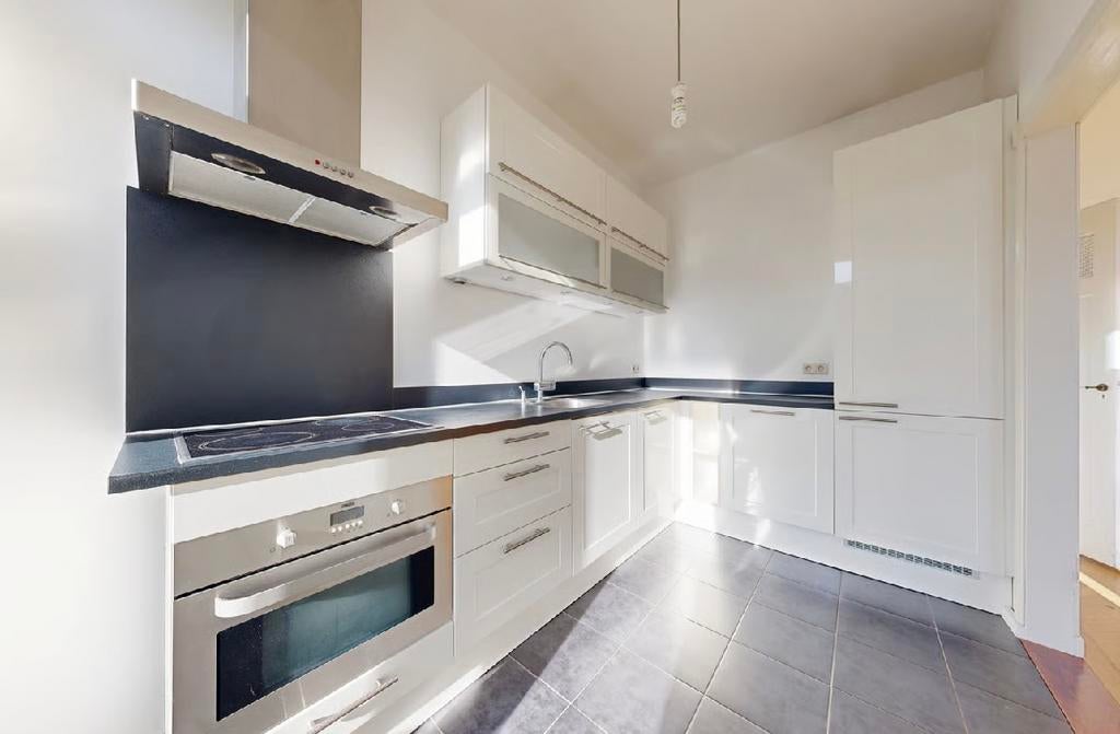 Keuken, Ophalen, Gebruikt, Wit, Hoekkeuken