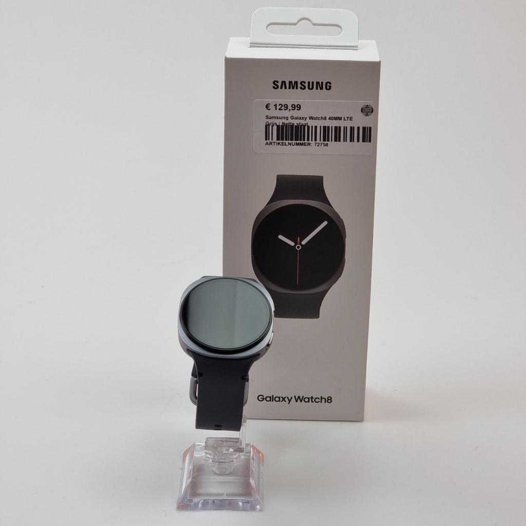 Samsung Galaxy Watch8 40MM LTE Grijs | Nette staat, Samsung, Zo goed als nieuw, Support@Samsung.com, 129, Samsung-ro, Yeongtong-gu
Suwon-si, Gyeonggi-do 16677
South Korea