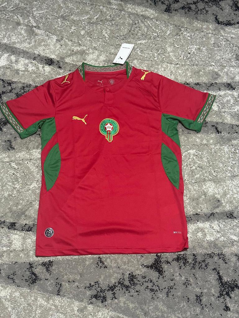 Marokko voetbal shirt WK shirt maat S, Nieuw, Ophalen of Verzenden, Voetbal, Rood