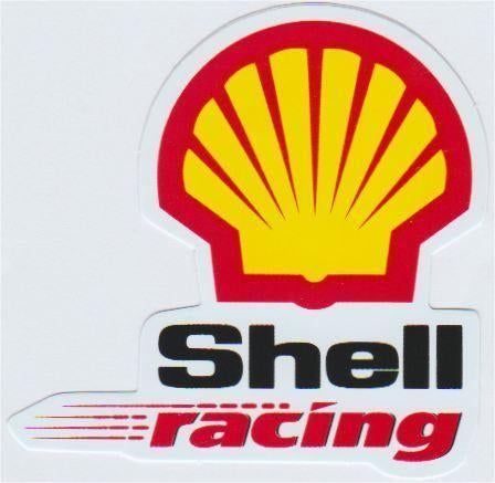 Shell Racing sticker #5, Ophalen of Verzenden