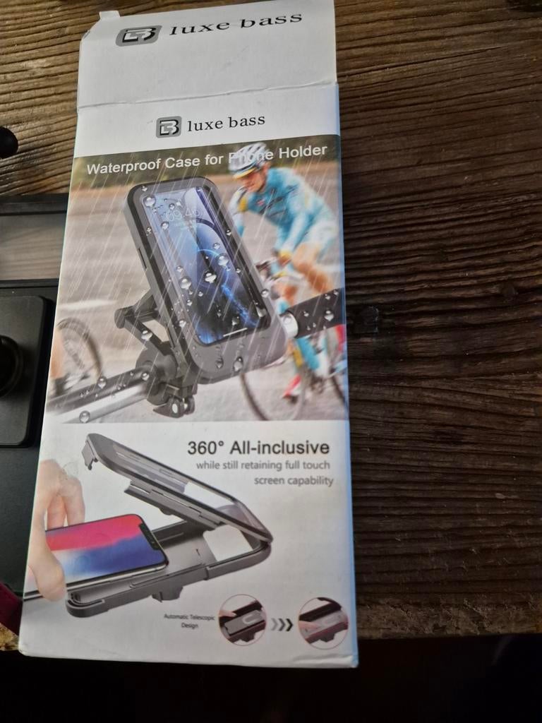 Luxe Bass telefoonhouder voor fiets of motor nieuw maat L, Ophalen of Verzenden, Nieuw, Fiets