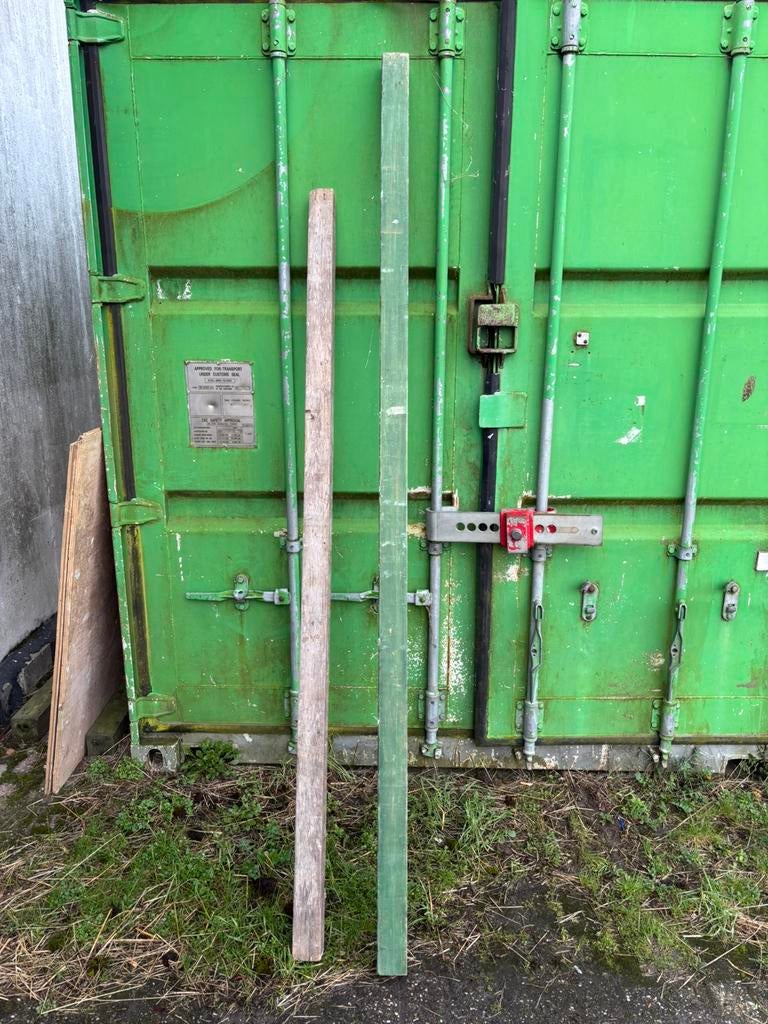 Houten metselprofielen, Doe-het-zelf en Verbouw, Ophalen, Gebruikt