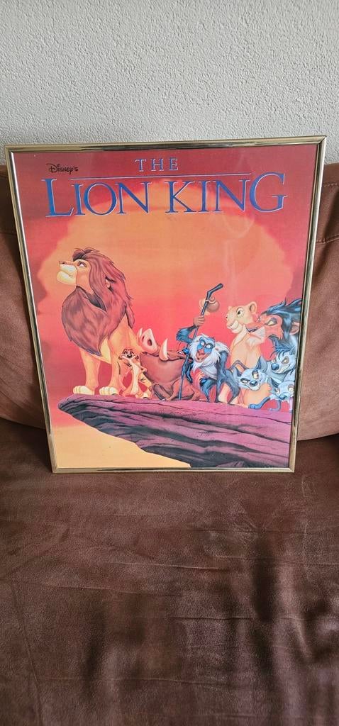 The Lion King Schilderij, Ophalen, Zo goed als nieuw, Wanddecoratie