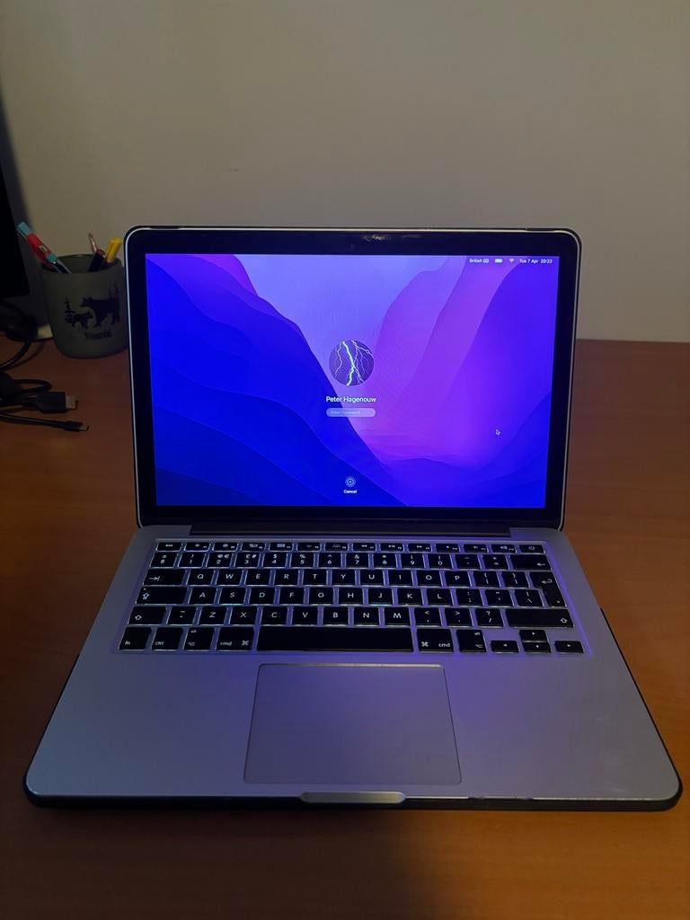 1TB SSD! A1502 MacBook Pro. Ook nieuwe accu, Computers en Software, Apple Macbooks, MacBook Pro, 1 TB of meer, Gebruikt, 2 tot 3 Ghz